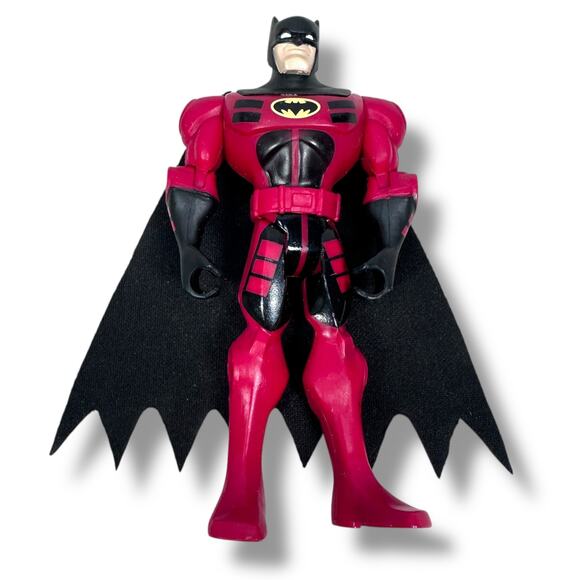 Dc Comics Batman The Brave & Bold Action Figure 5" Red Black Loose Collectable - Picture 1 of 5
